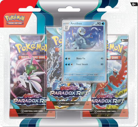 Scarlet & Violet Paradox Rift 3 Pack Blister Arctibax