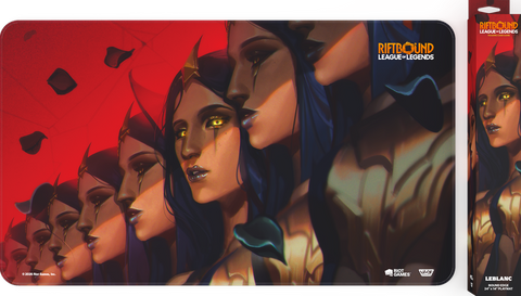 Riftbound League of Legends Trading Card Game Playmat Unleashed LeBlanc