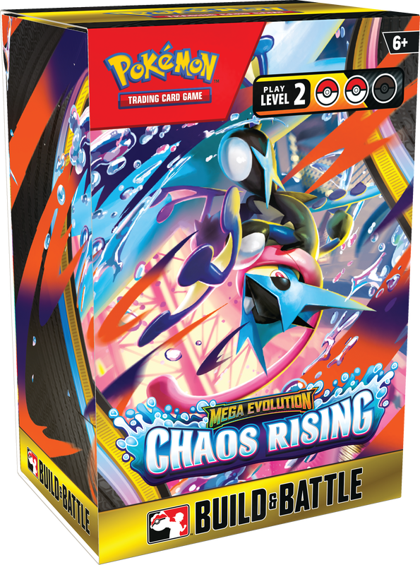 Mega Evolution Chaos Rising Build & Battle Box