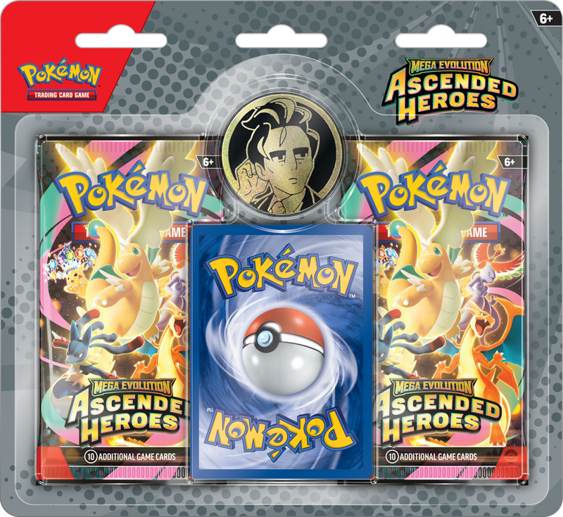 Mega Evolution Ascended Heroes 2 Pack Blister Larry