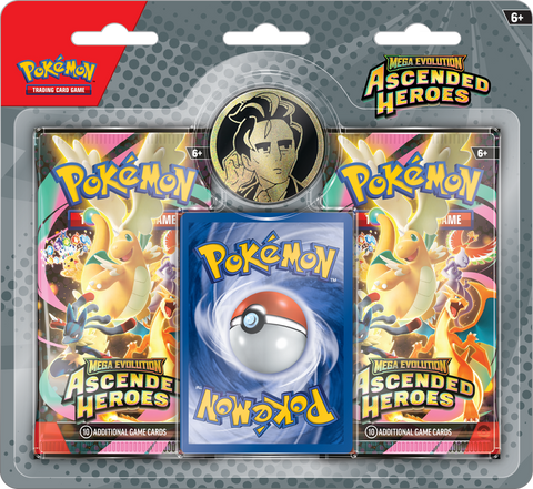 [Pre-Order] Mega Evolution Ascended Heroes 2 Pack Blister Larry