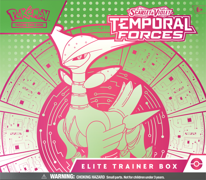 Scarlet & Violet Temporal Forces Iron Leaves Elite Trainer Box