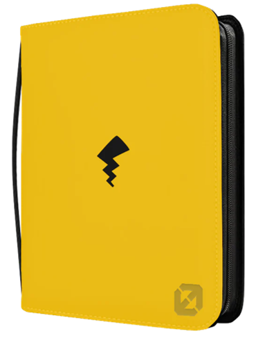 Evoretro Toploader Binder Lightning Yellow