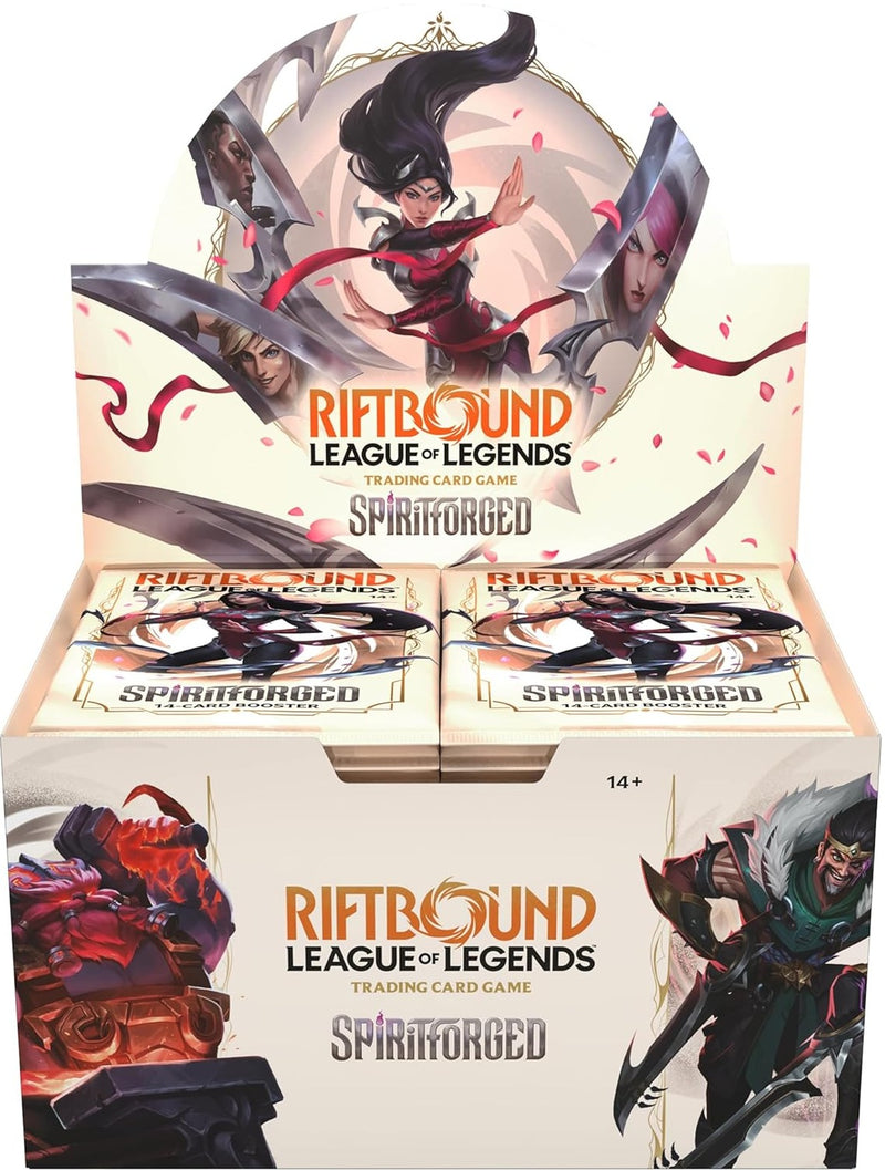 Riftbound League of Legends Trading Card Game Spiritforged Booster Box