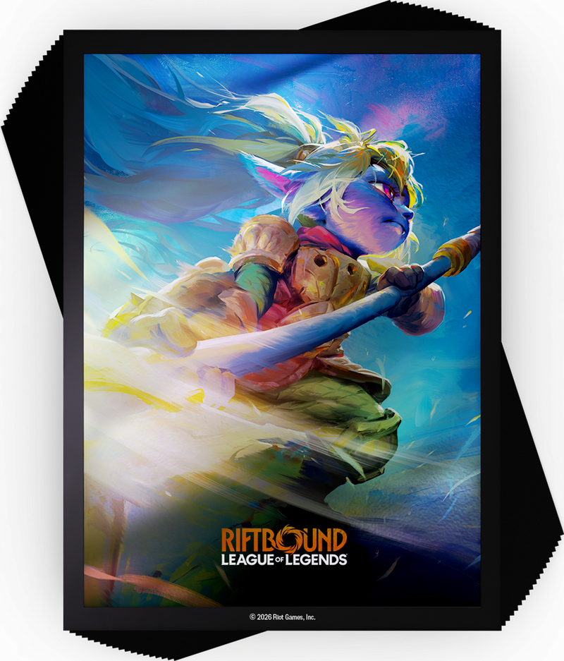 Riftbound League of Legends Trading Card Game Sleeves Poppy