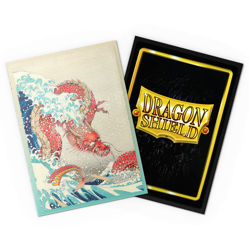 Dragon Shield Art Sleeve Dual Matte Great Wave