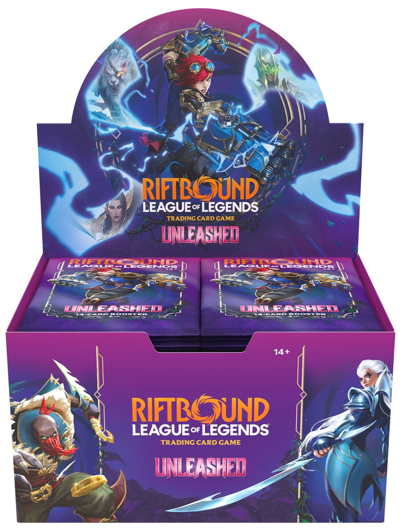 Riftbound League of Legends Trading Card Game Unleashed Booster Box