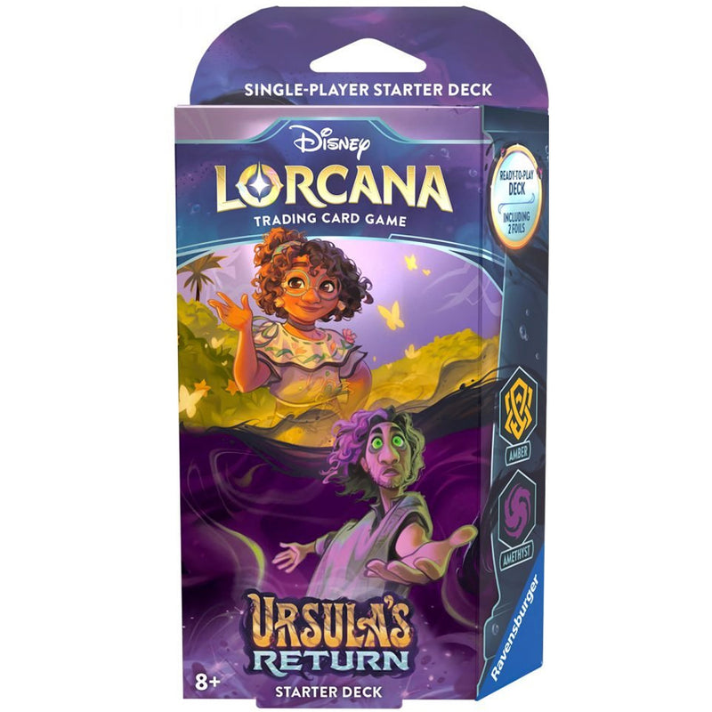 [Shipping Starts May 31st/In Store Pickup Now] Disney Lorcana Ursula's Return Starter Deck Amber & Amethyst