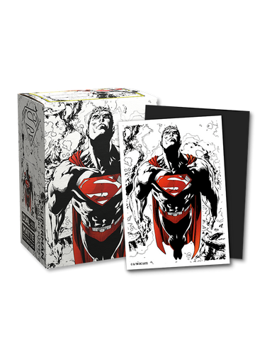 Dragon Shield Art Sleeve Superman Red/White