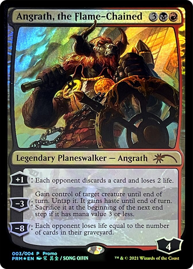 Angrath, the Flame-Chained (UMP-003) - Year of the Ox 2021 Foil