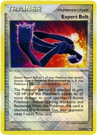 Expert Belt - 87/99 (League Promo) 87 - League & Championship Cards Reverse Holofoil
