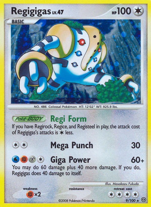 Regigigas/100 - Stormfront Holofoil