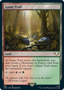 Game Trail (Surge Foil) (40K-282) - Warhammer 40,000 Commander Foil
