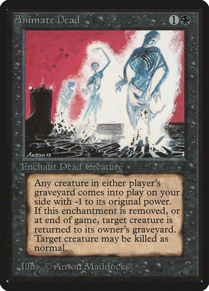Animate Dead (LEB-) - Limited Edition Beta