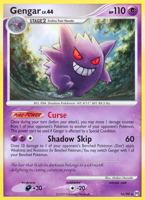 Gengar (16) 16/99 - Arceus