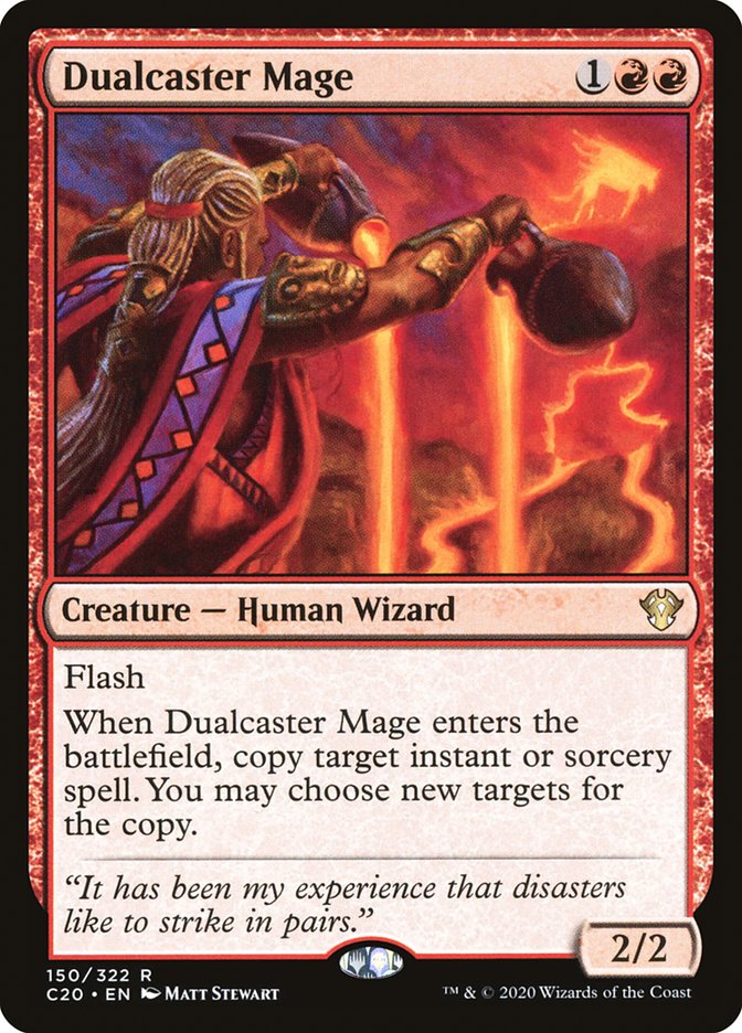 Dualcaster Mage (C20-150) - Commander 2020