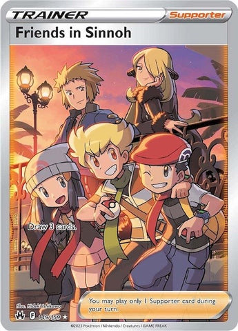 Friends in Sinnoh (Full Art) 149/159 - SWSH Crown Zenith Holofoil