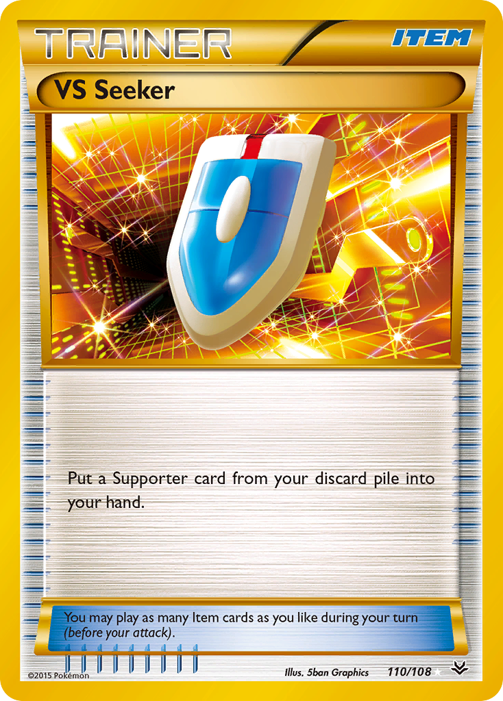 VS Seeker 110/108 - XY  Roaring Skies Holofoil