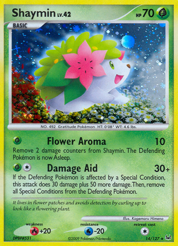 Shaymin (14)/127 - Platinum Holofoil