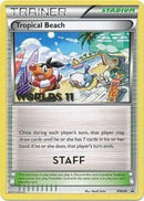 Tropical Beach - BW28 (Worlds 11) [Staff] - Black and White Promos