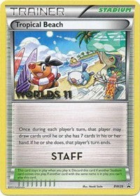 Tropical Beach - BW28 (Worlds 11) [Staff] - Black and White Promos