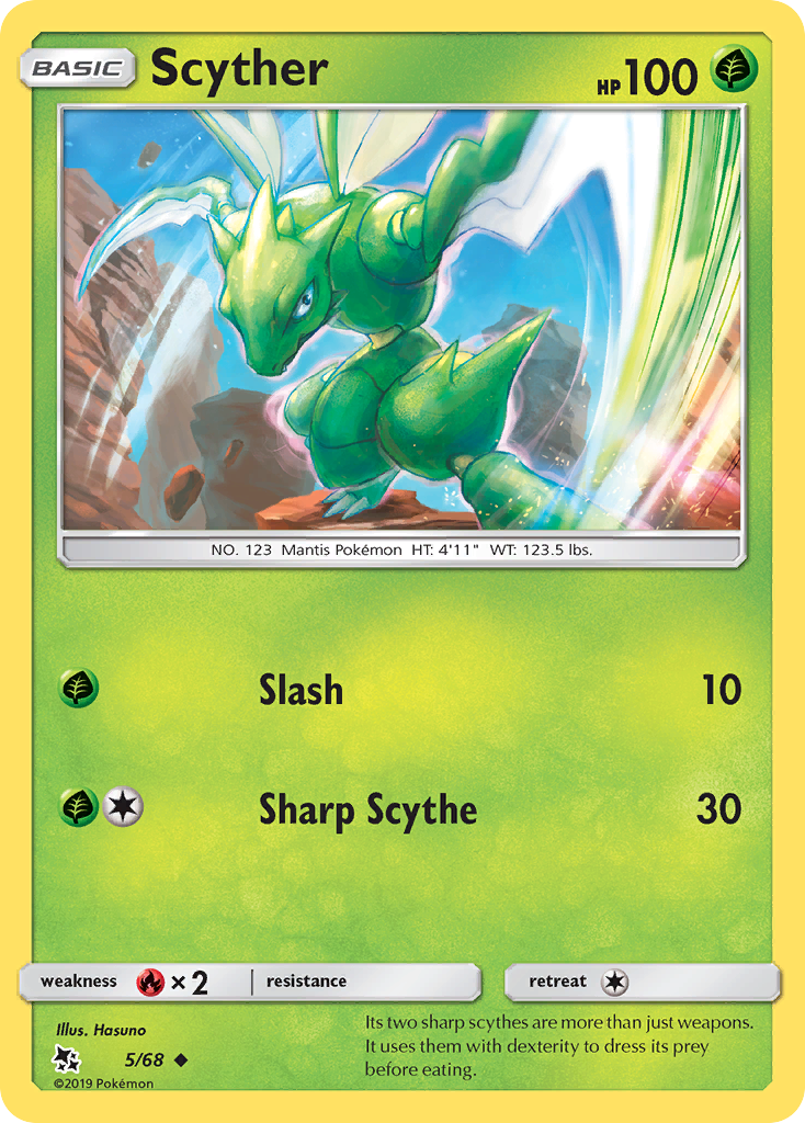 Scyther 5/68 - Hidden Fates