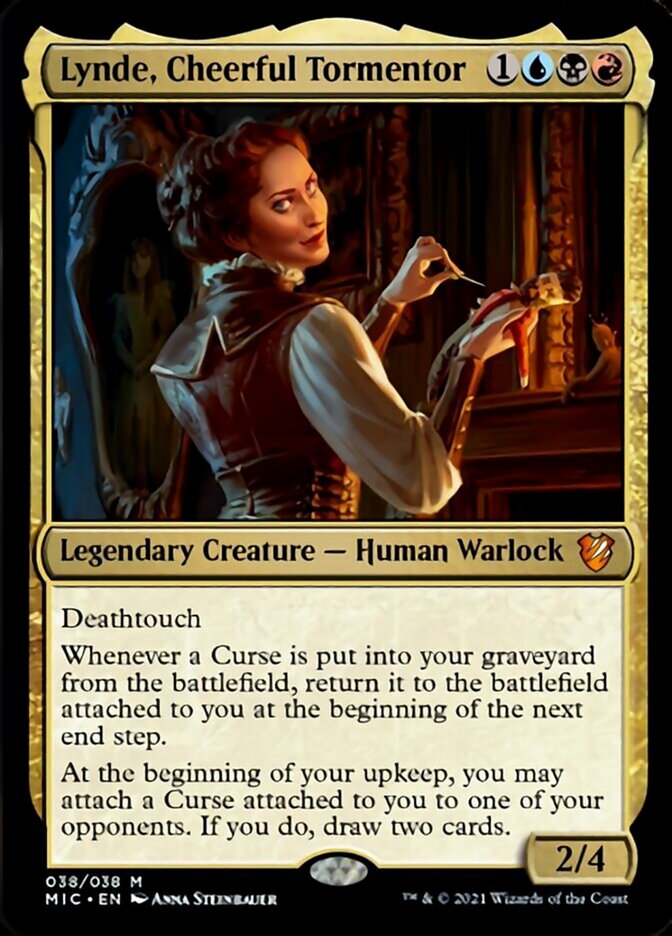 Lynde, Cheerful Tormentor (MIC-038) - Midnight Hunt Commander