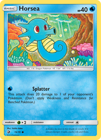 Horsea (15) 15/70 - Dragon Majesty