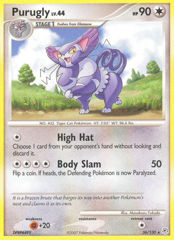 Purugly/130 - Diamond and Pearl