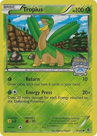 Tropius - 5/101 (National Championships) - League & Championship Cards Reverse Holofoil