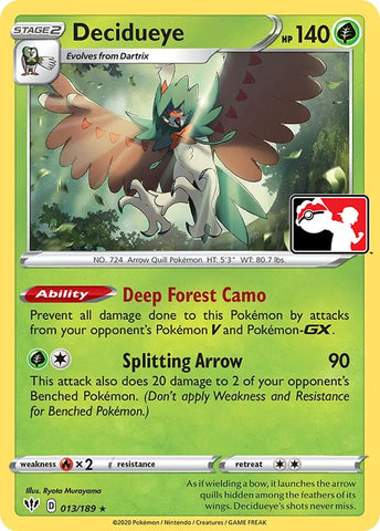 Decidueye - Prize Pack Series Cards