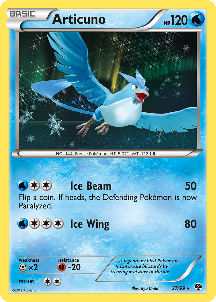 Articuno 27/99 - Next Destinies Holofoil