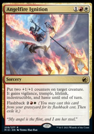 Angelfire Ignition (PPMID-209) - Innistrad: Midnight Hunt Promos