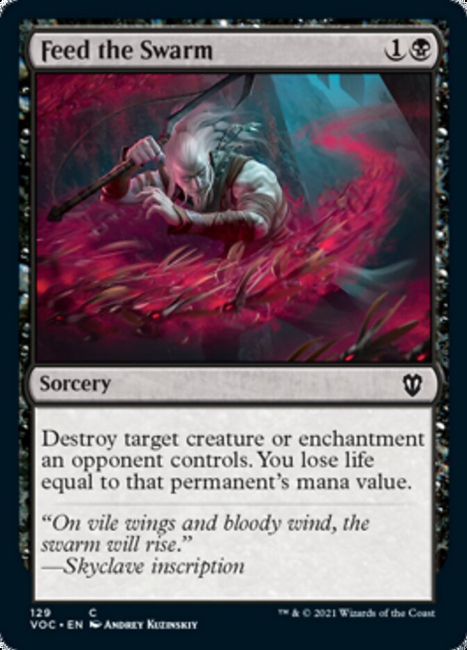 Feed the Swarm (VOC-129) - Crimson Vow Commander