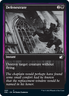 Defenestrate (DBL-095) - Innistrad: Double Feature