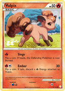 Vulpix 87/123 - HeartGold SoulSilver