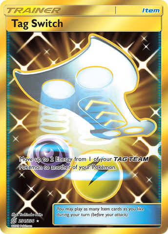 Tag Switch (Secret)/236 - SM  Unified Minds Holofoil