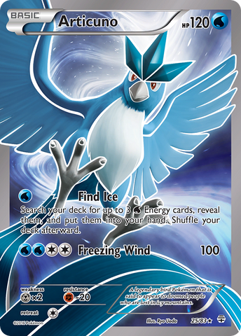 Articuno 25/83 - Generations Holofoil