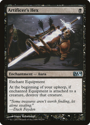 Artificer's Hex (M14-085) - Magic 2014