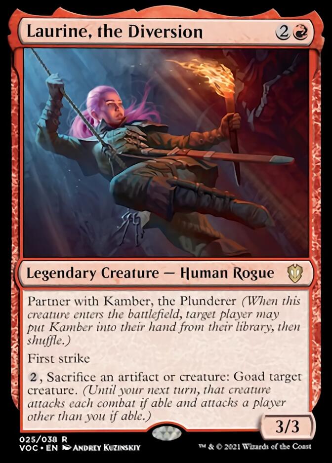 Laurine, the Diversion (VOC-025) - Crimson Vow Commander
