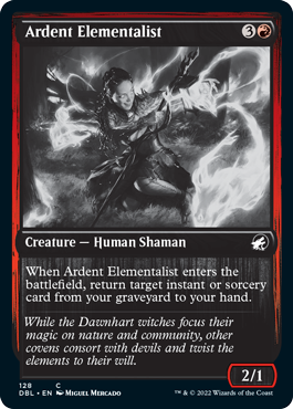 Ardent Elementalist (DBL-128) - Innistrad: Double Feature