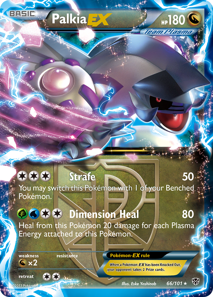 Palkia EX (Team Plasma)/101 - Plasma Blast Holofoil
