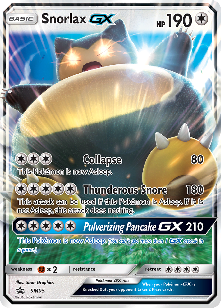 Snorlax GX - SM05 SM05/248 - SM Promos Holofoil