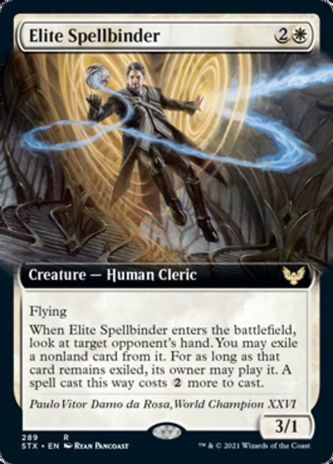 Elite Spellbinder (Extended Art) (STX-289) - Strixhaven: School of Mages: (Extended Art)