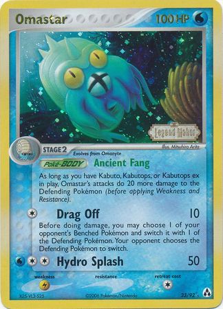 Omastar/92 - Legend Maker Reverse Holofoil