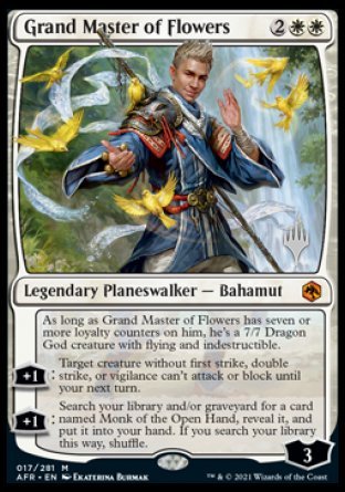 Grand Master of Flowers (PPAFR-017) - Adventures in the Forgotten Realms Promos