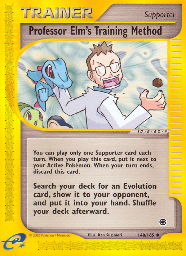 Professor Elm's Training Method - 148/165 Expedition - Uncommon