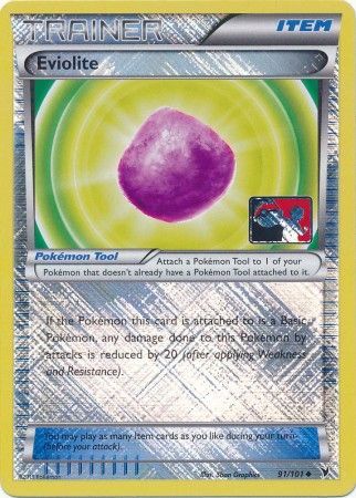Eviolite - 91/101 (Championship Promo) - League & Championship Cards Reverse Holofoil
