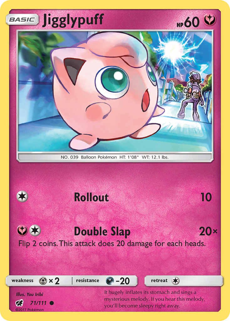 Jigglypuff 71/111 - SM  Crimson Invasion