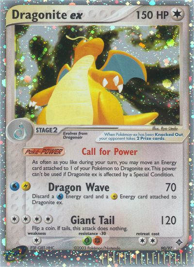 Dragonite ex/97 - Dragon Holofoil